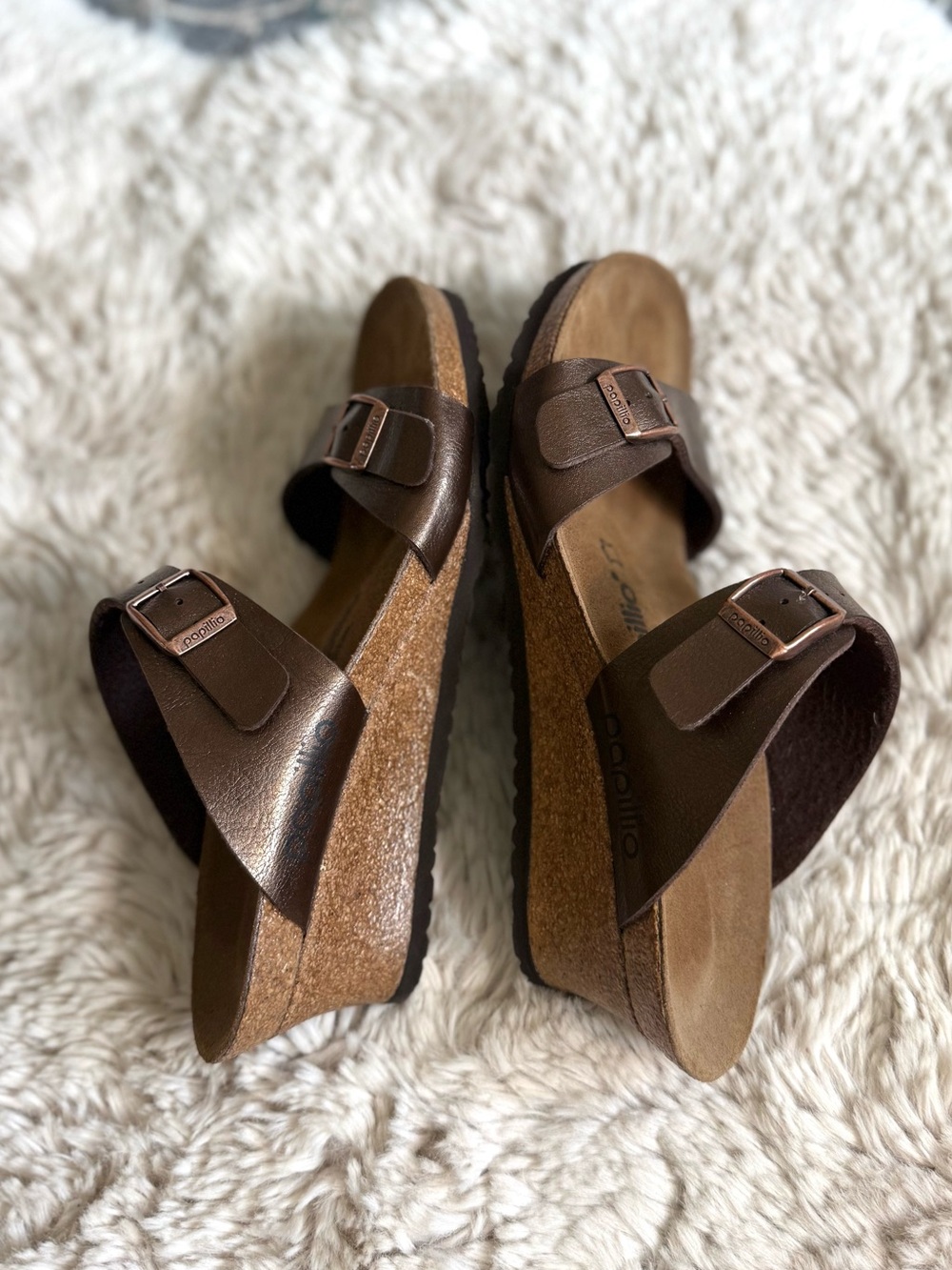 Birkenstock Papillio Dorothy Wedge - Bronze 41 - Picture 7 of 14